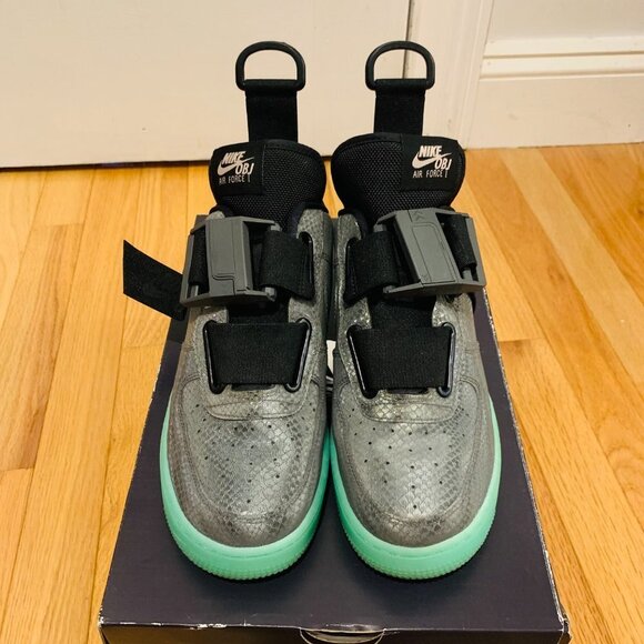 Nike Air Force 1 Utility OBJ Sz 6 100% Authentic AF1 AV2040 001 With Box - Picture 6 of 16